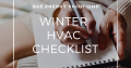 Winter checklist